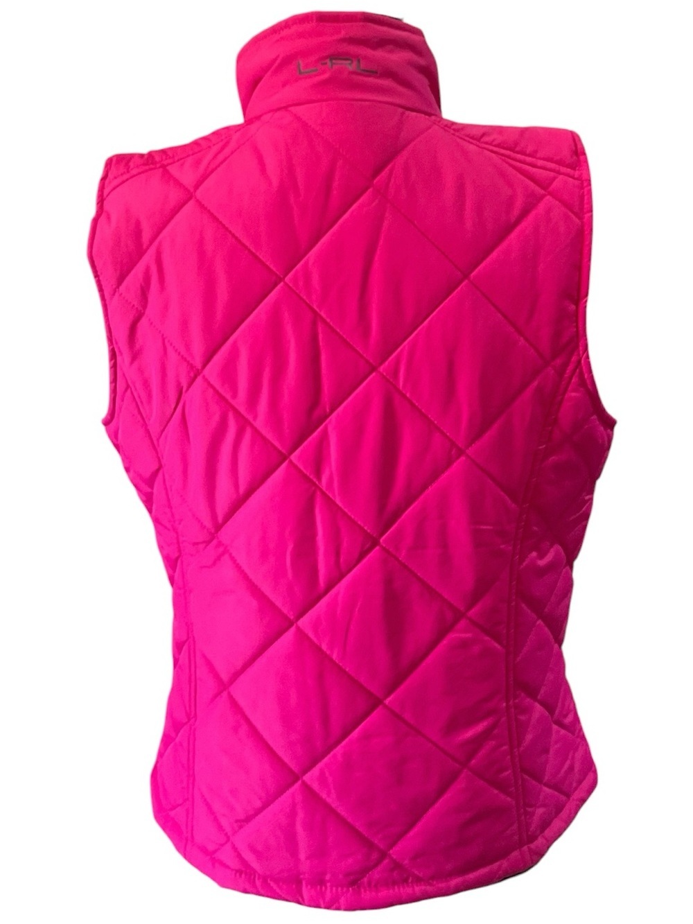 Lauren Ralph Lauren Quilted Fuchsia Vest Size Large - Picture 3 of 7